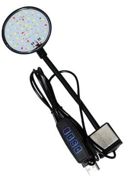 Morain USB-Beleuchtungsklemmen für Aquarien, Farbwechsel, LED-Lampe für Desktop-Aquarien, leises Aquarium, Licht für Schlafzimmer