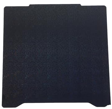 Walfront Verbesserte Bauplatte für Prusa Mini 3D-Drucker, 190 X 190 Mm, Flexible Federstahl-PEI-Platte mit Sterndesign und Strukturierter, Matter Oberfläche für Prusa Mini