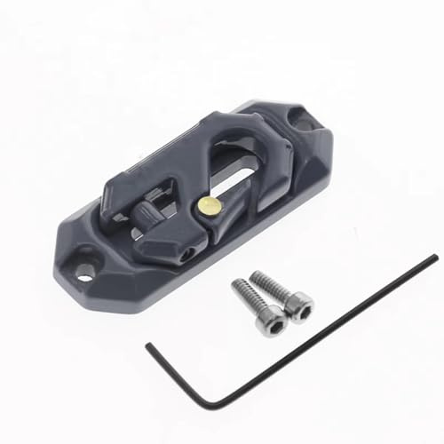Kompatibel Mit Axial Für SCX10 Für TRAXXAS Für TRX4 1/8 1/10 RC-Autoteile Windenseilführung Hawse Fairlead Guard Und Tow Trailer Hook RC Auto Teile(Gray)