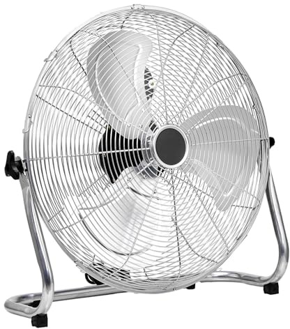 LEADZM Metall Bodenventilator 30cm 3 Geschwindigkeitsstufen