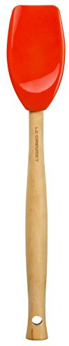 Le Creuset Création Spatule Cuillère, 29 cm, Silicone, Volcanique, 93010603090000