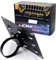iJDMTOY No Drill Required 3-Inch Bumper Guard Tube Mount License Plate Bracket/Holder