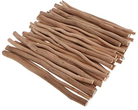 perfeclan 50 Stück Treibholz Holzscheiben Holzstücke zum Deko basteln für DIY Handwerk - 20 cm