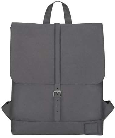 Johnny Urban Rucksack Damen - Mia - Schlanke Tasche mit Laptopfach - Aus Recyceltem PET - 7L - Wasserabweisend - Dunkelgrau