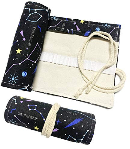 DOITEM 72 Löcher Verpackungshalter Bleistift Wrap Kasten Bleistifthalter für Künstler, Schule, Tier