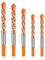 5 PCS Punte da Trapano per Gres Porcellanato Professionali in Ceramica, Calcestruzzo, Muro di Mattoni, Vetro, Specchi, Muratura in Plastica e Legno (6mm 6mm 8mm 10mm 12mm)