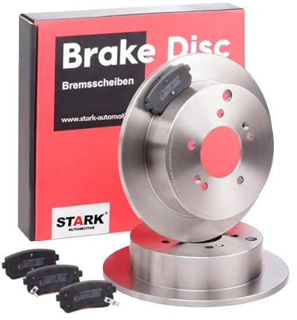 STARK Bremsen Set Hinten 284mm Bremsscheiben und Beläge Komplett Kompatibel mit HYUNDAI ix35 LM, EL, ELH, KIA SPORTAGE SL