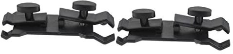 Milisten 2pcs Camera Umbrella Clip Outdoor Umbrella Holder Camcorder Tripod Umbrella Holder Outdoor Camera Outdoor Photography Prop Umbrella Fixed Camera Props Abs