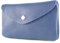 modamoda de P11 Portefeuille en cuir pour femme, taille M, fabriqué à la main en Italie, Bleu signalétique, m