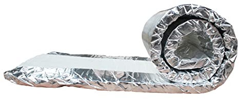 Pannello Isolante in Fibra di Ceramica, Pannello Isolante Termico in Alluminio 2300F per stufe a Legna, caminetti, forni, fucine, Forno per Pizza, 40mm 3.6x0.61m