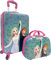 Fast Forward Lizenziertes Hartschalengepäck-Set für Kinder, 50,8 cm, Spinner-Gepäck, Handgepäck und Kosmetikkoffer, Mehrfarbig, Carry-On 20, Frozen