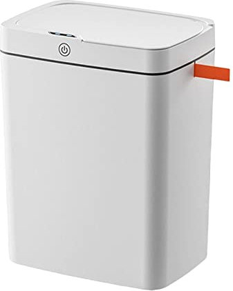 LOVIVER Poubelle sans contact, poubelle automatique, poubelle étanche, poubelle étroite et étroite pour cuisine, salon, bureau