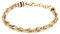 Tommy Hilfiger Schmuck Armband Kette aus Edelstahl Gelbgold für Männer und Frauen - 2790500