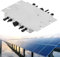 RsFiL Onduleur Solaire à Micro-réseau 2000 W 2400 W 2800 W 120/230 V Identification Automatique Onduleur connecté au réseau WiFi Micro onduleur Solaire DC vers système PV AC 2000 W (2000 W)