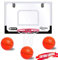 NZQXJXZ Basketballkorb Set für Kinder, 60 x 40 cm Extra Große Basketballkorb Indoor Wandmontage für Zimmer mit 3 Bällen, Basketball Spielzeug Geschenk, Perfekt für Jungen Mädchen Teens Erwachsene