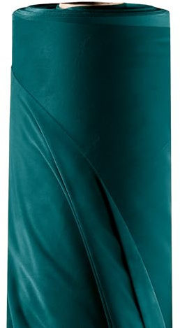 Filumi Samtstoff, 118 Zoll (300 cm) breit, Marine, 4 m lang, Meterware zum Nähen für Schneiderarbeiten, Material für Vorhänge, Jalousien, Kleidungsstücke, Kissen, Polsterung, Möbelbezüge