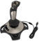 Joystick de Jeu de Vol PC, Bâton de Vol Filaire avec Fonction de Vibration, Contrôle de L'accélérateur pour Ordinateur Portable, 7 8 10 11, Contrôle à Quatre Axes avec Valve