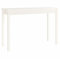 ULUYYUC Nachttisch Schmal Balkontisch Balkon Tisch Camping Tisch - Konsolentisch Weiß 110x40x75 cm Massivholz Kiefer für Wohnbereich Schlafzimmer Balkon Garten