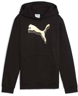 PUMA Mädchen ESS Metallic Hoodie FL G Sweatshirt (1er Pack)