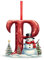 26 Letter Christmas Ornaments, Personalised Tree Decorations DIY Hanging Letter Ornaments (P)