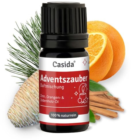 Casida Adventszauber Duftmischung Weihnachtsduft – Duftöl 5 ml