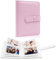 64 Taschen Fotoalbum Buch für 2x3 Inch Film - Mini kleine Alben für Fujifilm Instax Mini Sofortbildkamera, für Polaroid Hi-Print Bilder, Kpop Fotokartenhalter Binder (Pink)