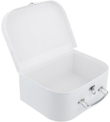 HOUDERCO Kindersuitcase Für Kreative Aufbewahrung Handliche Dekorative Koffer Aus Robustem Karton Für Geburtstagsfeiern Geschenkbox Für Mädchen Vielseitig Einsetzbar Und Stilvoll