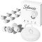 Sloavana Silencio – Bouchons d’oreilles silicone doux 21 dB | Sommeil, anti-ronflement, concert, moto, avion | Réutilisables, 4 tailles, étui élégant inclus