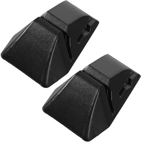 STOBAZA 2 Stück Kfz Kartenhalter Abs Selbstklebend Auto Notizblock Clip Für Parktickets Einsetzbar Autozubehör Für Innenraum