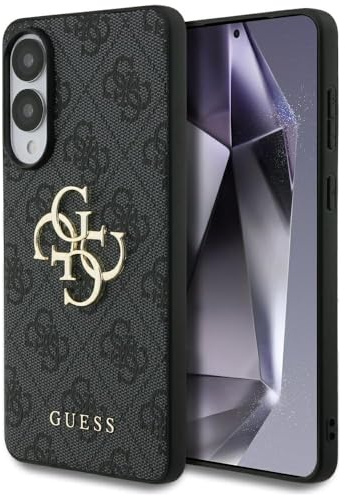 CG MOBILE Guess Big 4G Logo Classic Hülle für Samsung Galaxy S25 Edge (Schwarz)