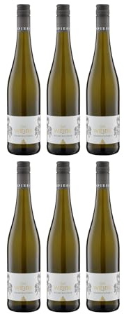 Weingut Spiess Weissburgunder Der Weisse Weisswein Weiss Trocken VEGAN Deutschland inkl. FeinWert E-Book (6 x 0.75 l)