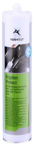 Normfest 2893-226-3 Krypton Protect Body Adhesive 310ml Gray MS Polymer