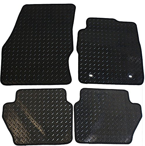 Fully Tailored Rubber Car Mat, Set of 4