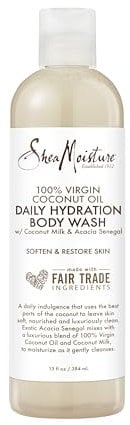 Shea Moisture 100% Virgin Coconut Oil Daily Hydration Body Wash by for Unisex - 13 oz Body Wash