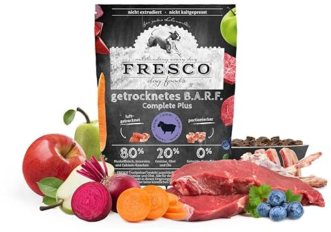 Fresco Dog Barf sec Complete Plus (2,5 kg, agneau)
