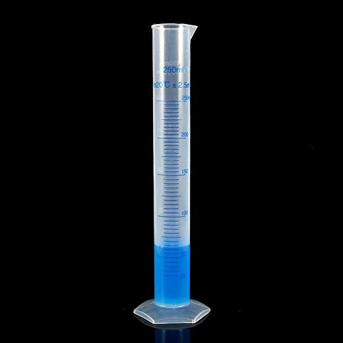 Broco Messzylinder Glas 10ml 25ml 50ml 100ml 250ml Kunststoff-Messzylinder