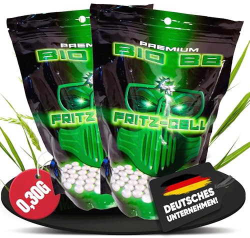 2 x 3333 Airsoft Kugeln BBS Bio 6mm 0,30g 3333 Stück Beutel Premium biologisch abbaubar