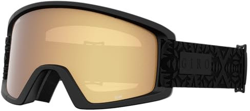 Giro Dylan Womens Snow Goggle - Black Flake Strap with Amber Gold/Yellow Lenses