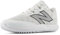 New Balance Unisex-Erwachsene FuelCell 4040 V7 Turf Trainer Baseballschuh, Optic White/Rain Cloud, 17.5 Wide Women/16 Men