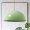 bamyum Lipeo Industrielle Pendelleuchte Minzgrün Metall 50cm Lampenschirm Groß, Hängelampe Industriell Lampe Vintage Hängeleuchte, Retro Pendelleuchte Esstisch, Pendellampe, Esszimmerlampe Küchenlampe