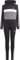 adidas Tiberio 3-Stripes Colorblock Fleece Leggings Set Kids, Tuta Bambina, Black/White/White, 7-8 Years