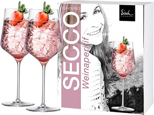 Set 2 Wein Aperitifgläser 620ml/H.253mm -im Geschenkkarton- 518/21 SECCO FLAVOURED Eisch Glas**2 (2 Stück)