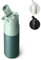 LARQ Bottle Swig Top 1 L - Bouteille à large goulot en acier inoxydable à isolation sous vide | Garde l’eau froide | Bouteille d’eau réutilisable pour le sport et les voyages, Eucalyptus Green