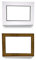 Kunststofffenster - Festverglasung - Fenster - innen weiß/außen golden oak - BxH: 90 x 45 cm - 900 x 450 mm - 2 fach Verglasung - 60 mm Profil