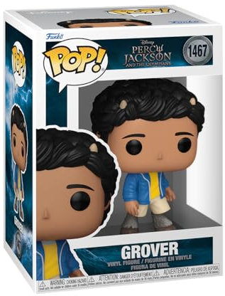 Funko Pop! TV: Percy Jackson & The Olympians - Grover - (LA) - Percy Jackson and The Olympians - Figura de Vinilo Coleccionable - Idea de Regalo- Mercancia Oficial - Juguetes para Niños y Adultos