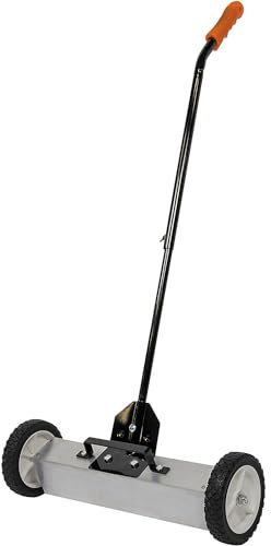 kaiserkraft | Magnetbesen | ergonomisch | mit stufenlos verstellbarem Stiel | Kehrbreite 450 mm