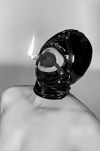 LTMDESH SM Silikon Ring Gag Sex Mundspreizer Knebel Extrem Ball Gag Mundsperre Für Sex Fetisch Ringknebel Sklave Knebel Mund BDSM Bondage Oraler Expander Erotische Sexspielzeuge,Black