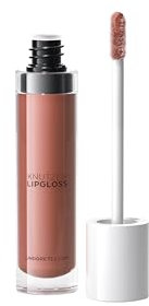 UND GRETEL Naturkosmetik KNUTZEN Lipgloss – Pflegend, hochpigmentiert, glänzend, natürlich und zertifiziert - Nougat 13