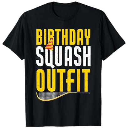 Birthday Squash Outfit Funny Squash T-Shirt
