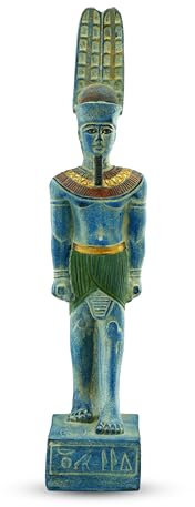 Statue der ägyptischen Kunst Amun Ra Stein Hand Art Made in Egypt